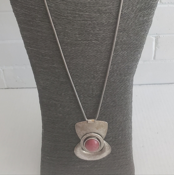 Kien Cabazon Pewter Pendant Necklace - Picture 3 of 4